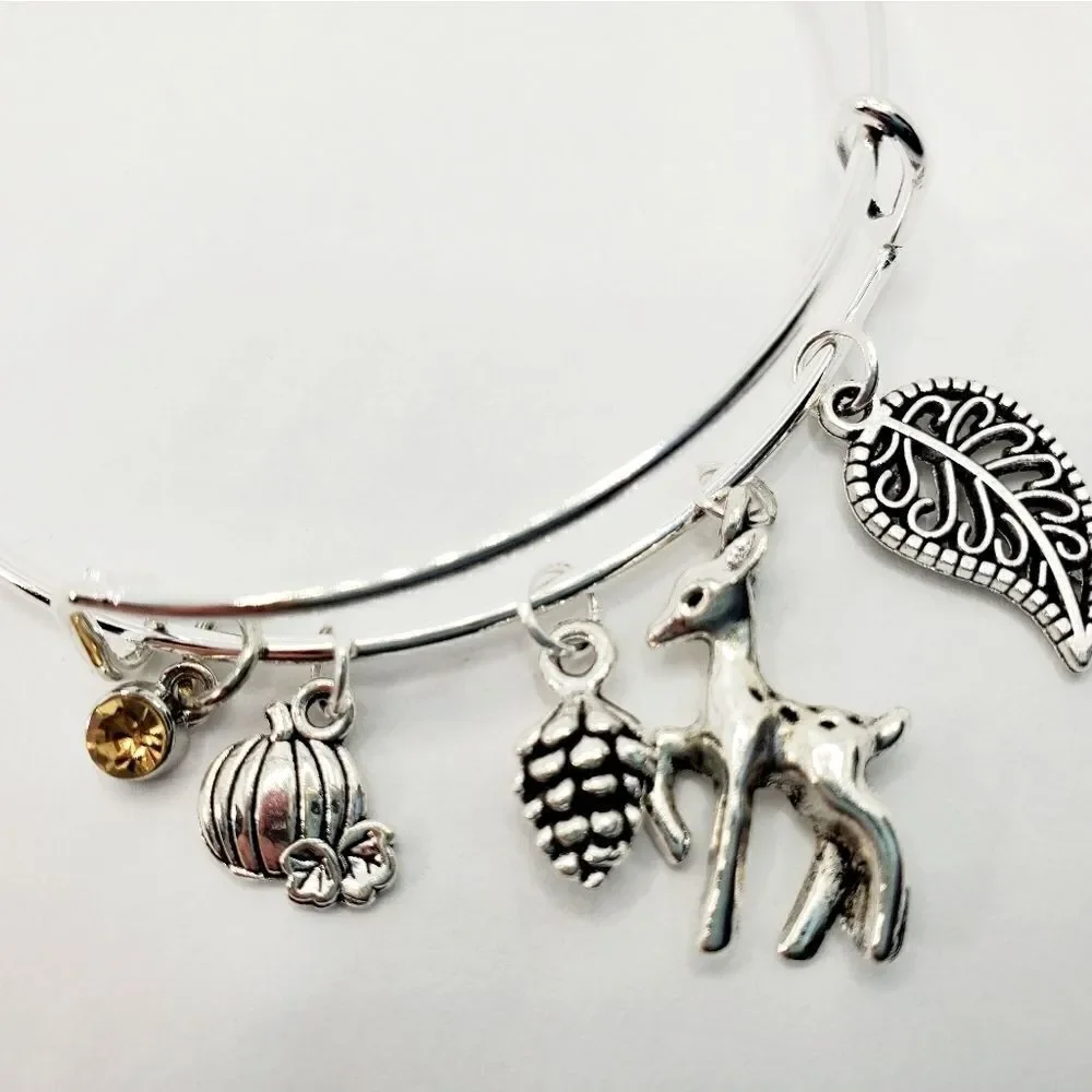 Fall Favorites Adjustable Bangle Bracelets